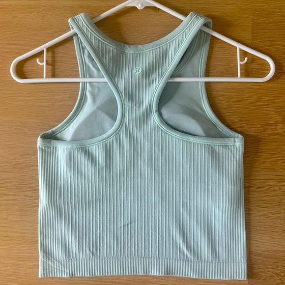 Ebb to Street cropped Racerback Tank Top size 4 MiMO color - Picture 2 of 2